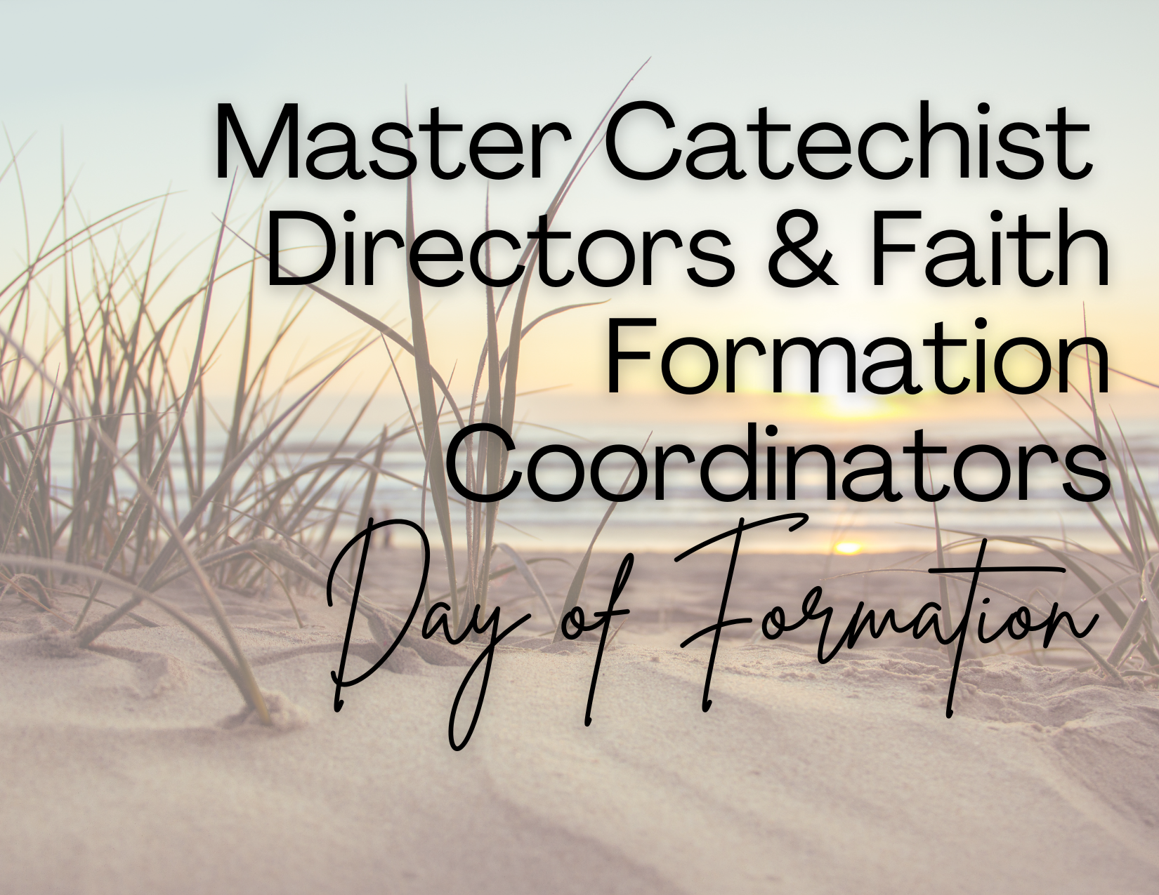 Master Catechist Day of Formation